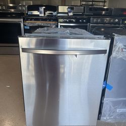 Samsung Stainless Steel Dishwasher 3 Racks Steam Release Like New!!