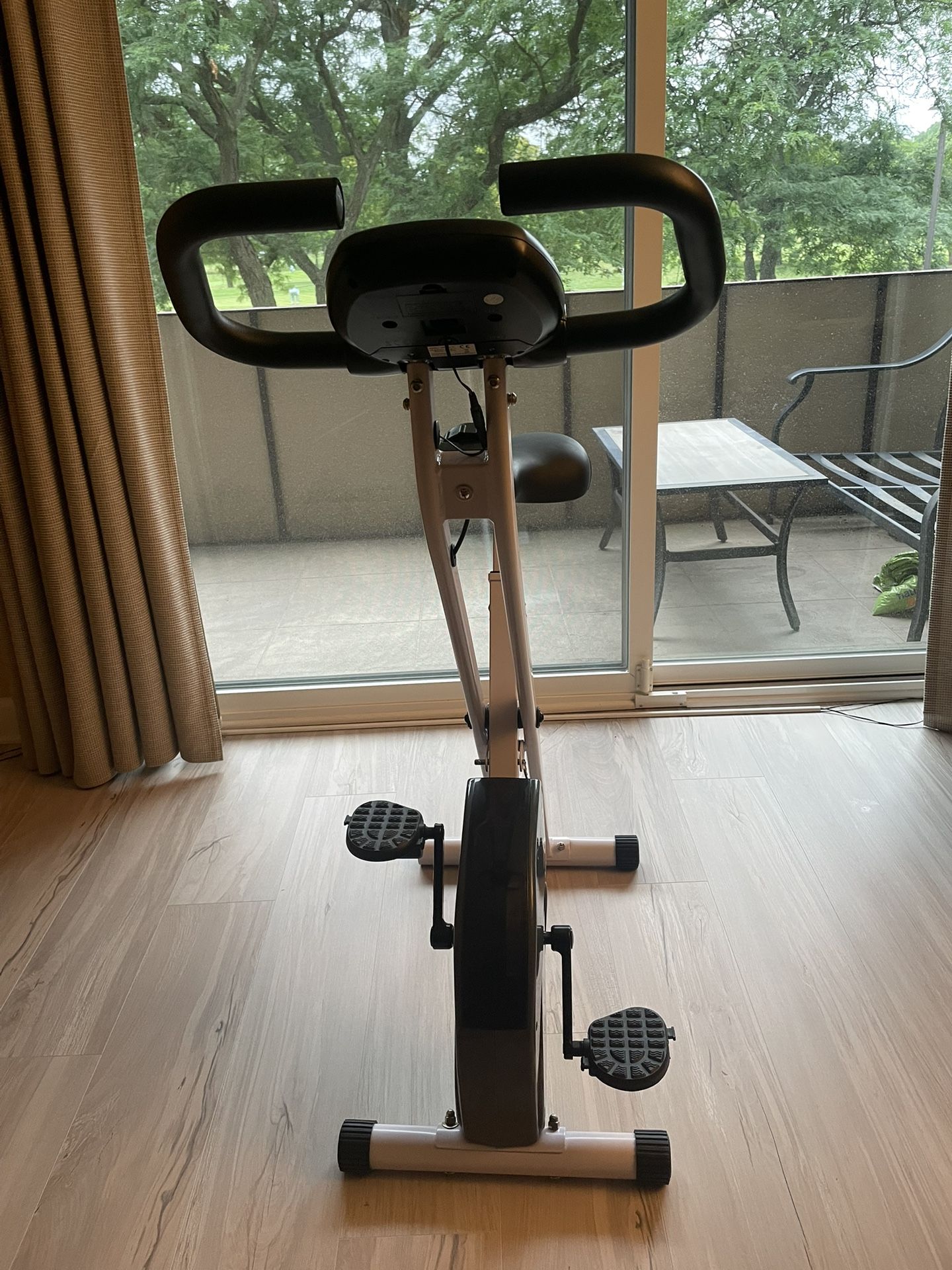 Marcy Foldable Upright Exercise Bike