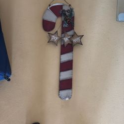 Wooden Candy Cane