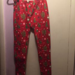 Christmas Cactus Leggings New