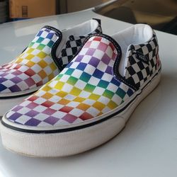 Slightly used Van's slip on size 4 missy $25