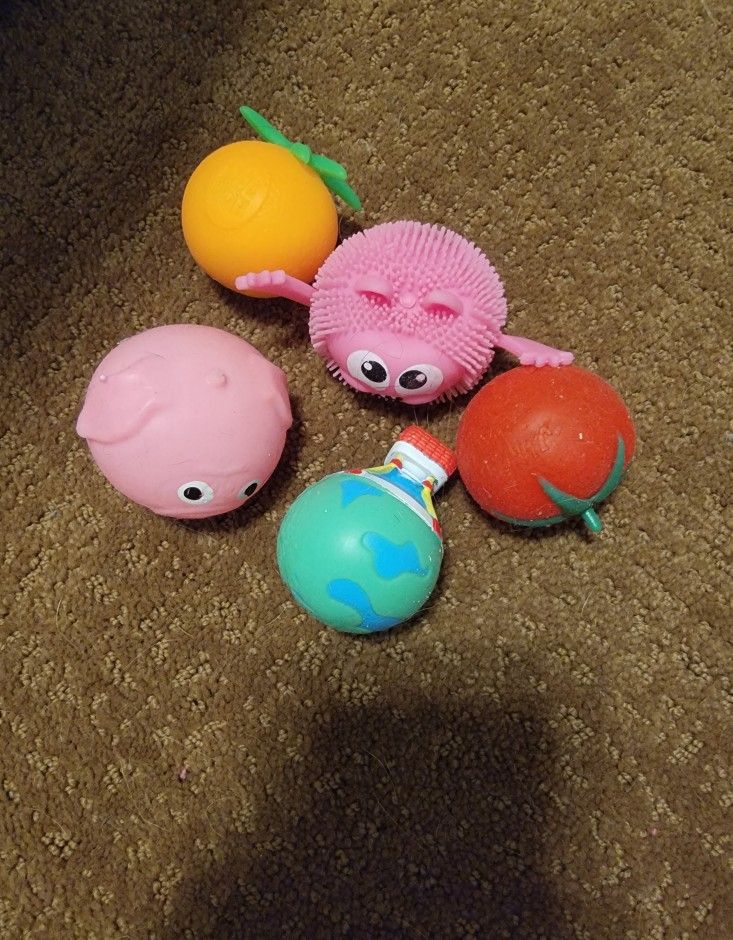 5 Special Nee-Doh Fidget Pack (See Description)