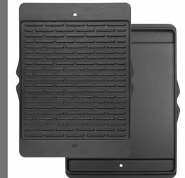 MOASKER Cast Iron Half Size Griddle For Bull & Lion Grills