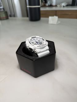 Casio G-Shock GA-100 Watch – White