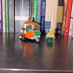 Lego city groundskeeper cart