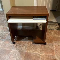 wooden desk