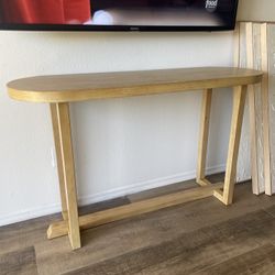 Wood Console Table 