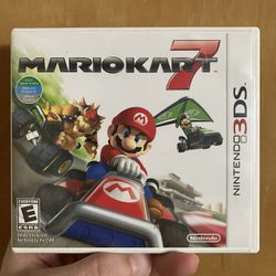 Mario Kart 7 for Nintendo 3DS video game console system cart XL New 2DS Super Bros seven brothers Complete