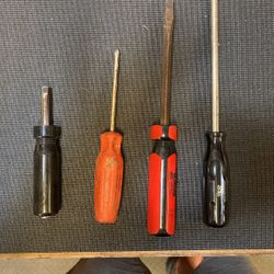 Screwdrivers And Bag  