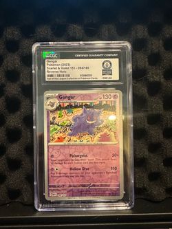 Pokemon Gengar 1OF1 Last Chance to grab!!!!