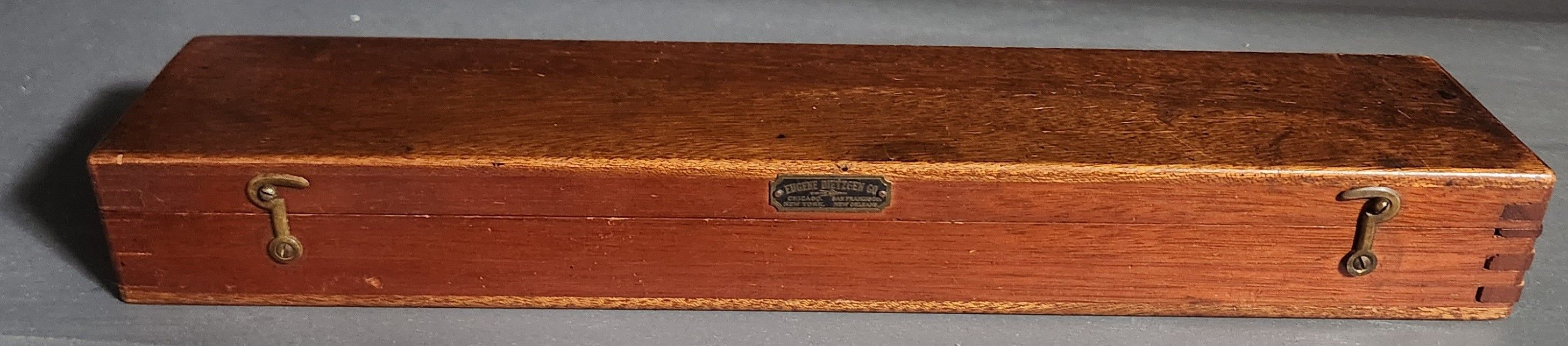 Vintage Eugene Dietzgen Drafting Rulers W/Box