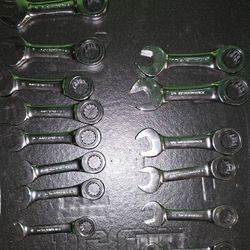 Gearwrench Stubby Ratchet Wrench Set Metric/SAE