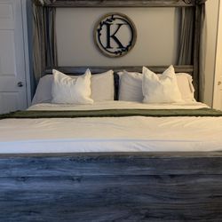 King Size Canopy Bed Frame