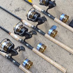 Penn Battle Reel/Extra Spool With Lines/New Lines/New Rods...200.00 Each