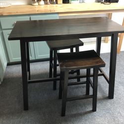 Dining Table And Two Stools
