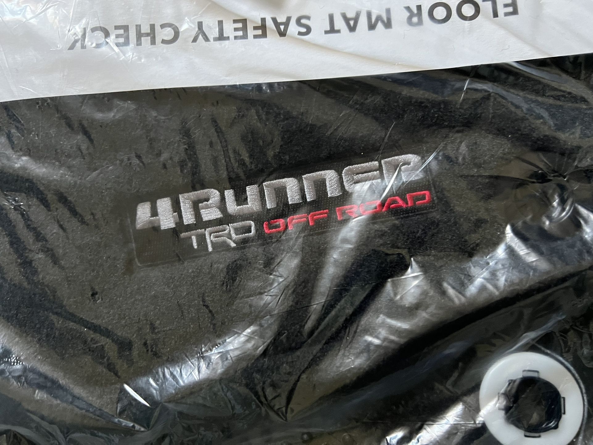TRD Offf Road Carpet Floor Mats