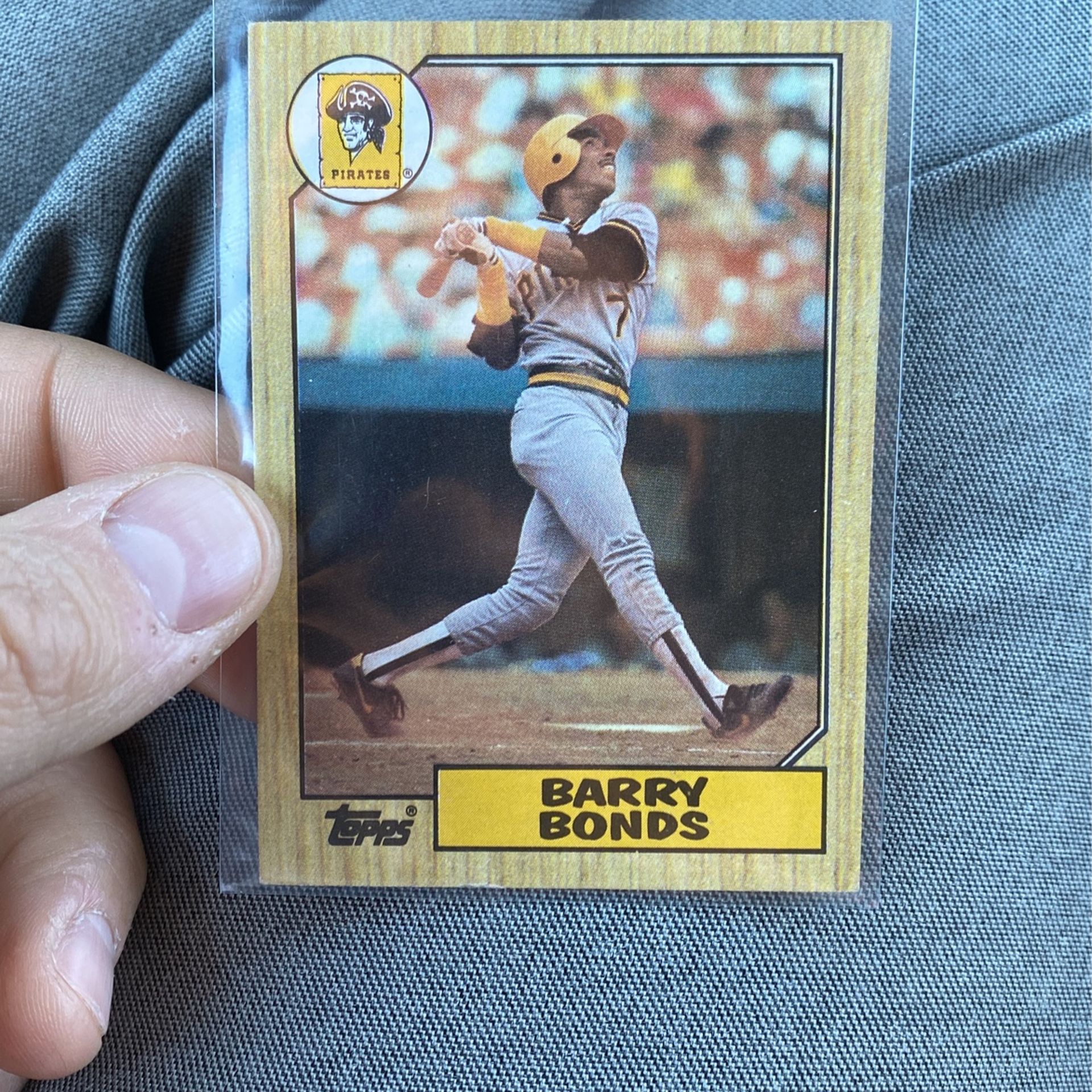 Barry Bonds Rookie Card