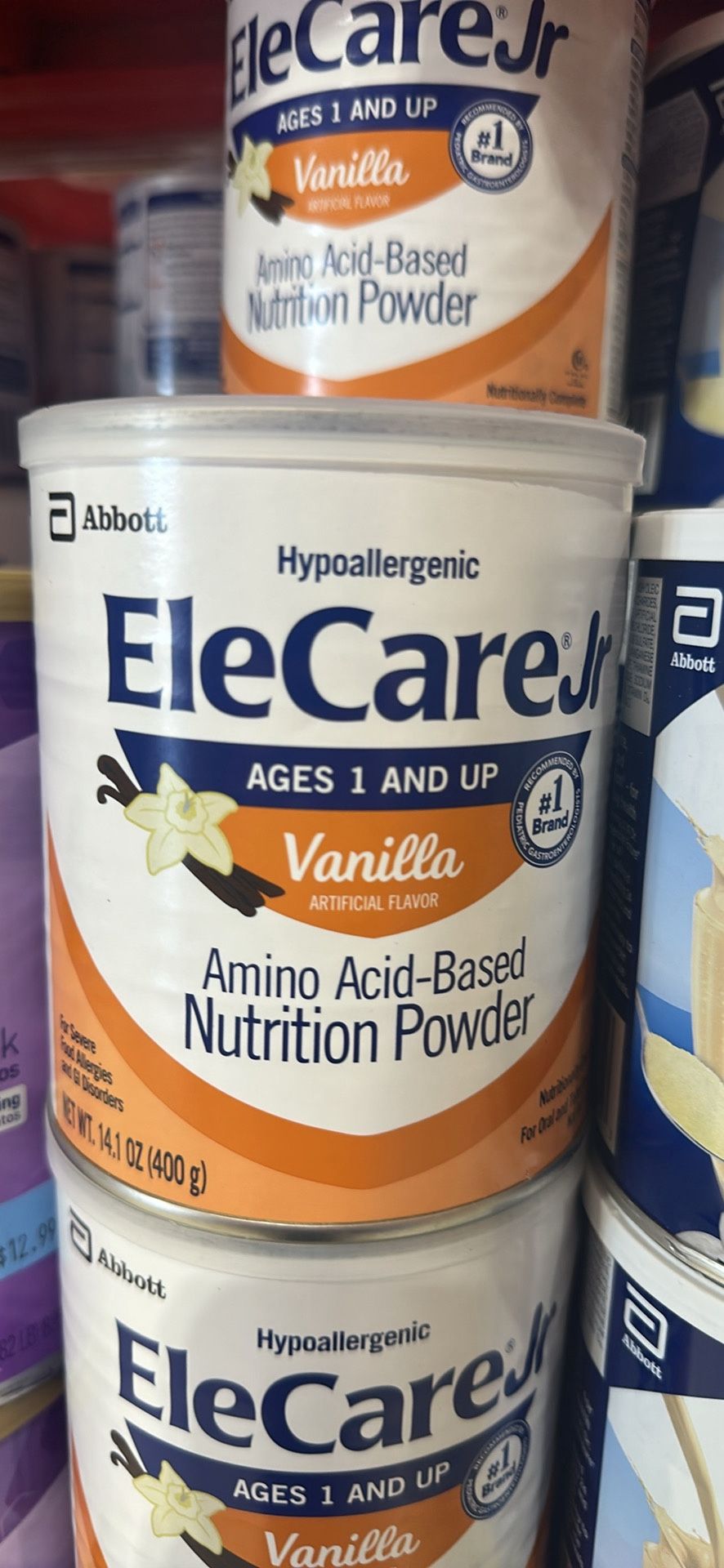 Elecare Jr Vanilla