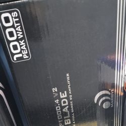 Massive 4CH 1000.4 Amplifier 