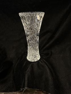 Vintage Lenox Lead Crystal Vase.  6 “ Tall Made In The Czech Republic 