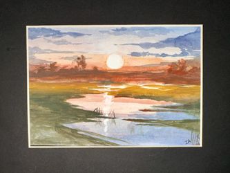 Original Watercolor And Acrylic Paintings