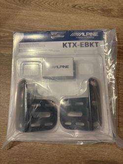 Alpine KTX-EBKT Universal Enclosure Mounting Bracket Kit