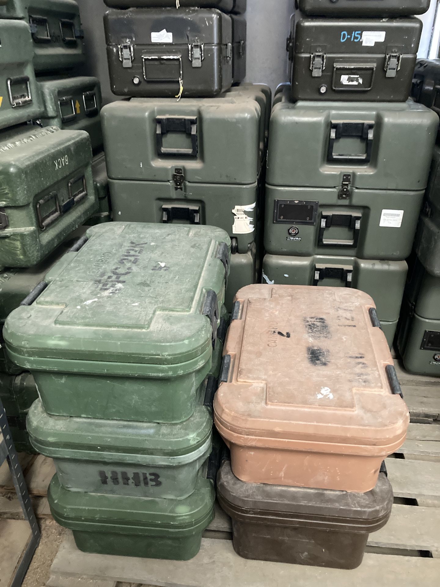 Military surplus Cambro Insulated Food Containers