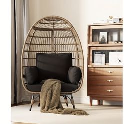 Egg Rattan Chair