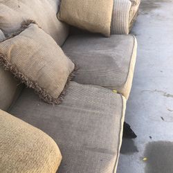 Great Condition Sofa And Love Seat  $20