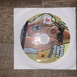 GTA San Andreas PS2 (Good Condition) 