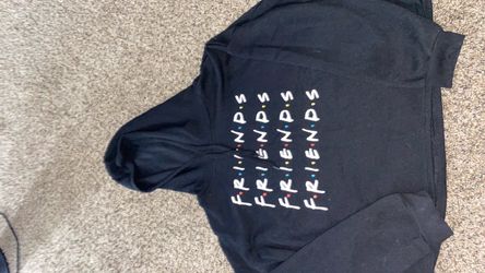 Black “Friends” Hoodie. Size XXL. Worn a few times.
