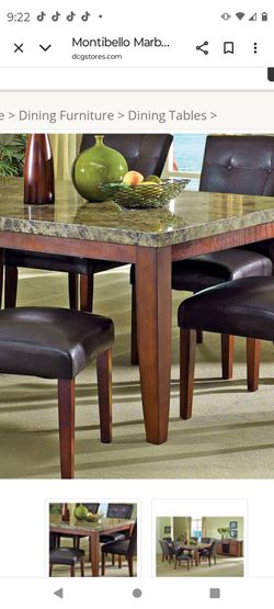Large Granite Dining Table
