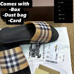 Burberry Slides 