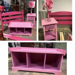 Pink Bedroom Set 