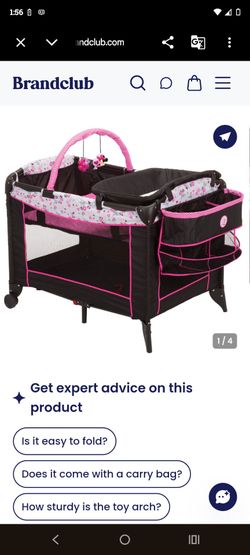 Minnie mouse changing table bassinet