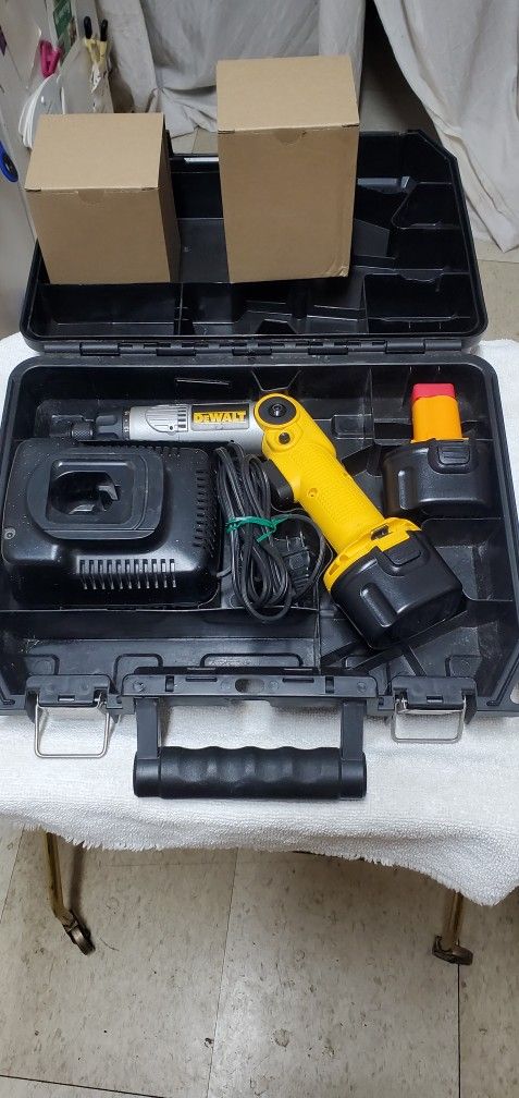 Like New Dewalt Cordless Angle Drill