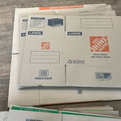 Moving Boxes. 35 Including 