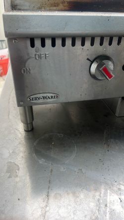 Serb-ware flat grill 36"