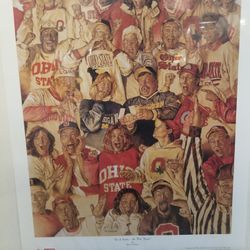 Ohio State Print