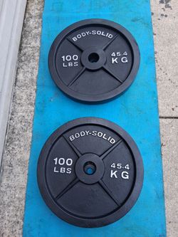Olympic BODY SOLID 2(100LBS