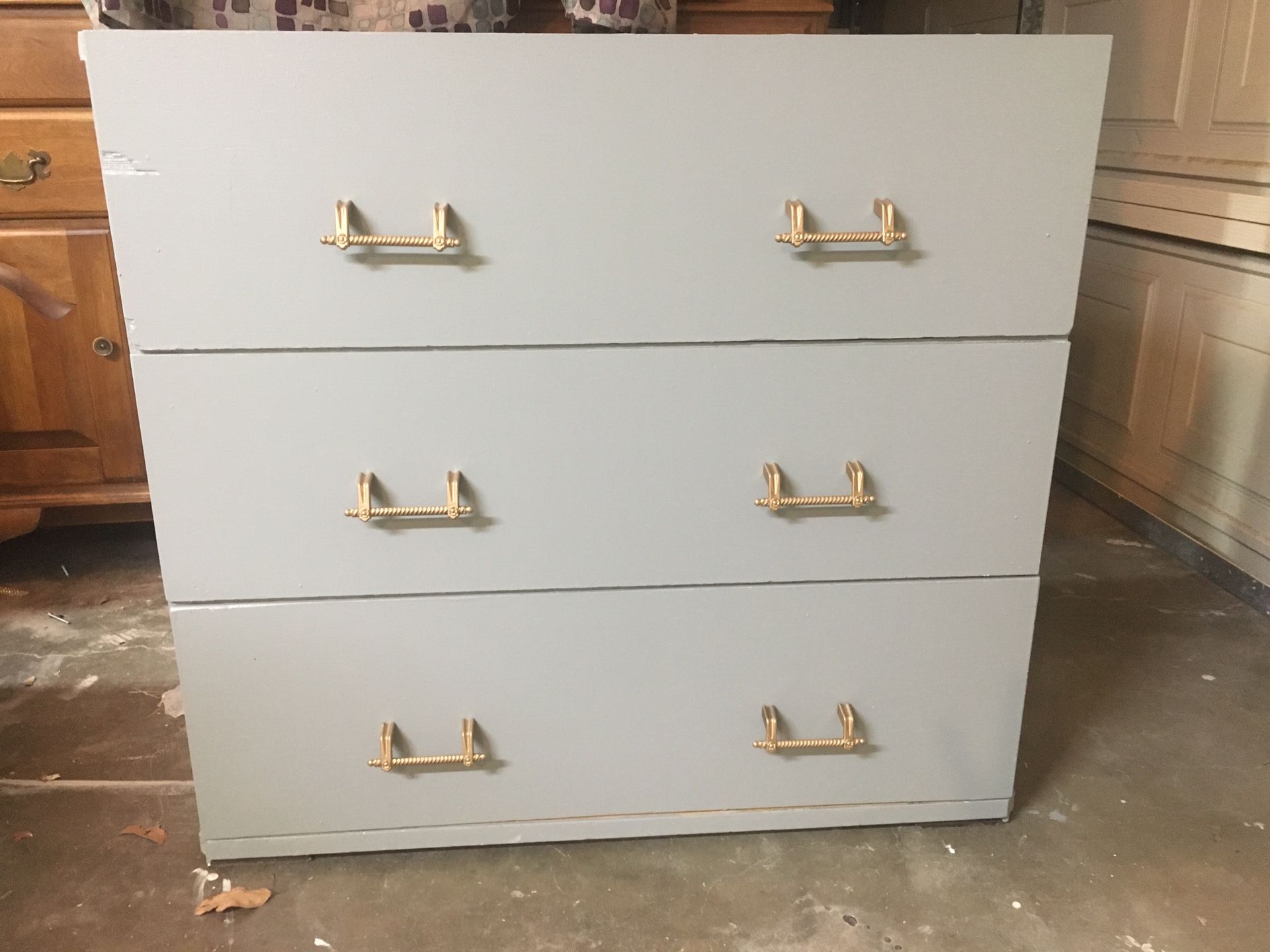 Solid Wood 3 Drawer Dresser