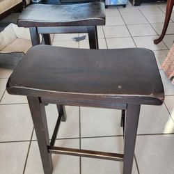 Two Wooden Stools