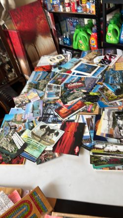 Large Lot of Vintage Postcards about 237 cards