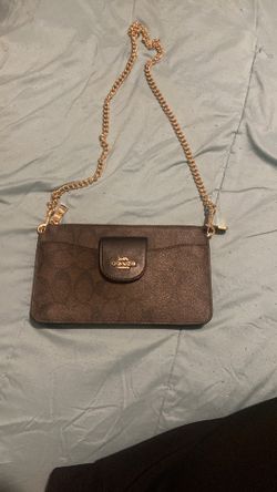 Coach clutch bag