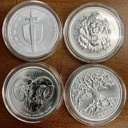 9999 Silver 2024 Truth Series Coins