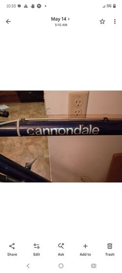 CannonDale Racing Bike Pro Series
