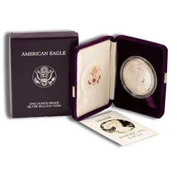 1989S American Silver Eagle Proof US Dollar