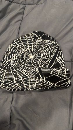 spider web beanie