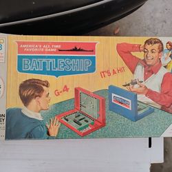 Vintage Board Game Battleship 