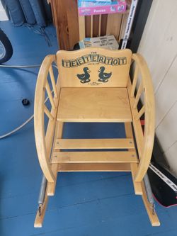 Original 1950s Teeter Tot rocking toy by Delphos